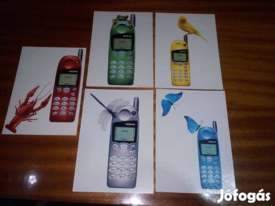 Nokia 5110 retro telefon képeslap gyűjteménybe