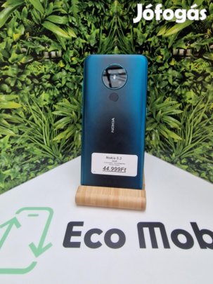 Nokia 5.3 Dual Sim 64 GB, 12 hó garancia