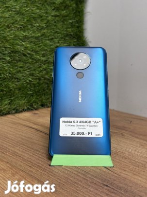 Nokia 5.3 Kártyafüggetlen, 12 hó garancia