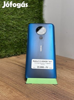 Nokia 5.3 Kártyafüggetlen, 12 hó garancia