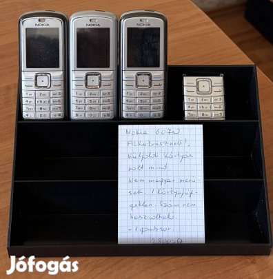 Nokia 6070 Alkatrésznek 