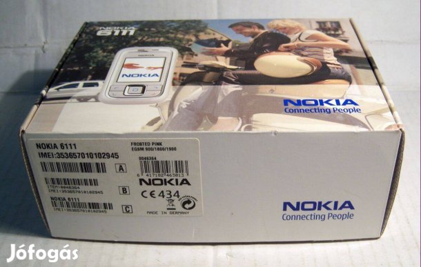 Nokia 6111 (2005) Üres Doboz (Ver.2) tojástartóval