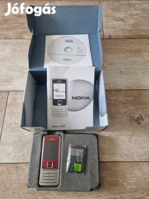 Nokia 6300 Red független dobozzal eladó!