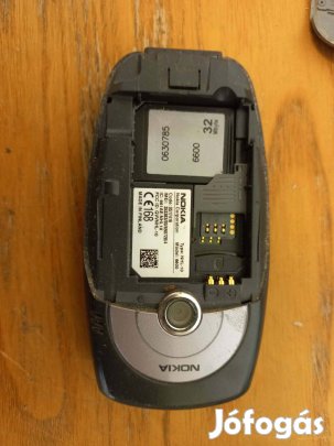 Nokia 6600 legendás, Ikonikus retró mobil, szép állapotban