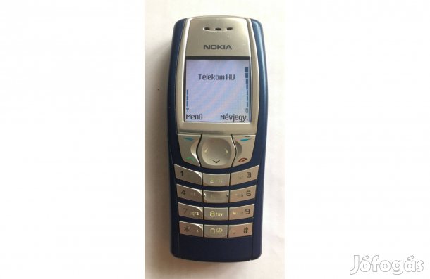 Nokia 6610i mobiltelefon, gyári állapot, független, új akksi, töltő