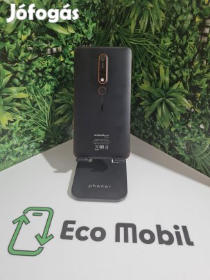 Nokia 6.1 Plus Kártyafüggetlen 64 GB, 12 hó garancia