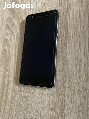Nokia 6 (3/32GB, Fekete, Kártyafüggetlen, Dobozában)