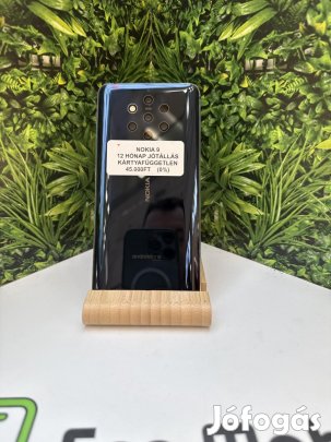 Nokia 9 Kártyafüggetlen 128 GB 8 GB Ram, 12 hó garancia