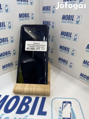 Nokia 9 Kártyafüggetlen 128 GB, 12 hó garancia