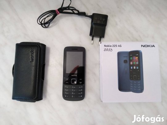 Nokia Dual sim 225 4G övre is kapcsolható bőr tokkal