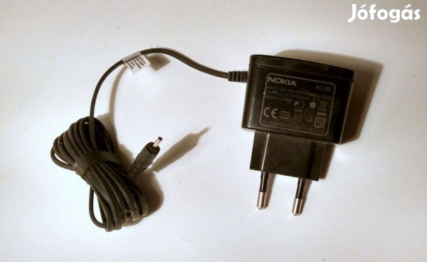 Nokia Hálózati Töltő (AC-3E) rendben működik (Ver.1)