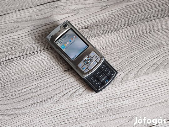 Nokia N80 , Ezüst ! Szép állapotú , Magyar nyelvű