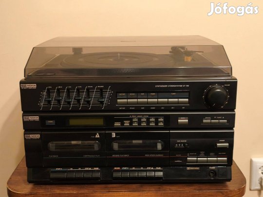 Nokia ST 743 lemezjátszós, kazettás, rádiós házimozi Videoton Audiotec