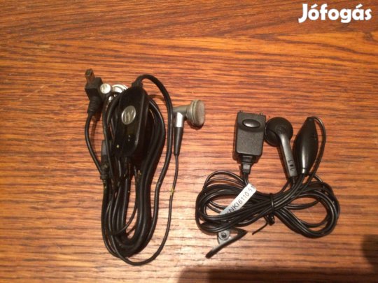 Nokia és Motorola retró headset