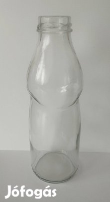 Non press 500 ml-es szintelen üvegpalack eladó! Új!