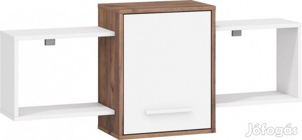 Nor-073 fehér fali polc