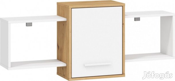 Nor-076 fehér fali polc