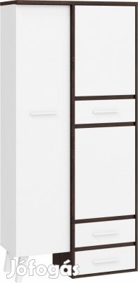 Nor-402 fehér gardrób