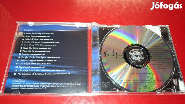 Norah Jones Come away with me Cd 2002 Jazz