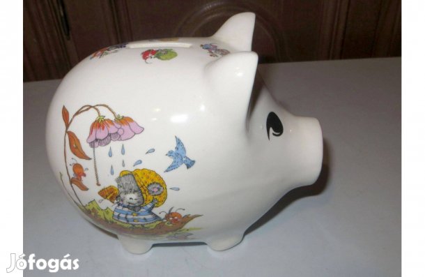 Norcross Matilda Mouse retro porcelán malacpersely