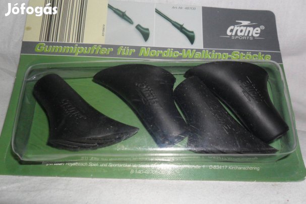 Nordic-Walking túra botvég gumi, rakt. modell váltás miatt beszer ár!