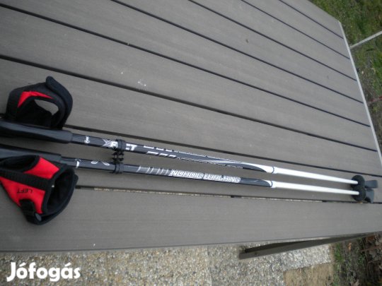 Nordic walking botok 115cm új papuccsal