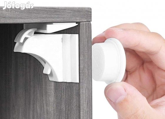 Norjews mágneses szekrényzár, 20 zár + 2 kulcs, OUTLET termék