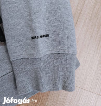 Norse Projekts sportos férfi pamut minőségi márkás pulóver