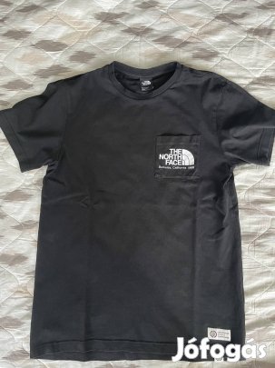 North Face fekete póló