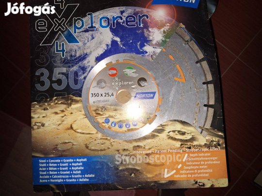 Norton Pro 4X4 Explorer gyémánt vágókorong 350x25,4 mm