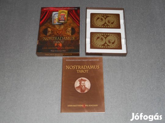 Nostradamus Tarot John Matthews, Will Kinghan 78 lapos kártya + könyv