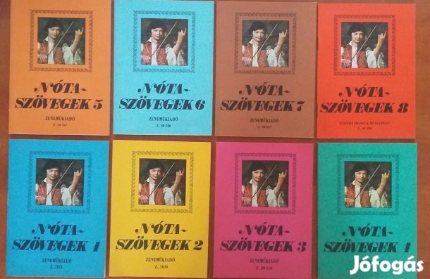 Nótaszövegek - 8 részes