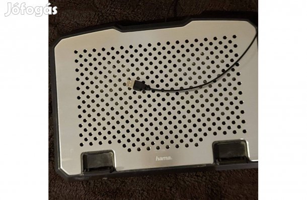 Notebook hűtő Hama Aluminium 15,6" ezüst