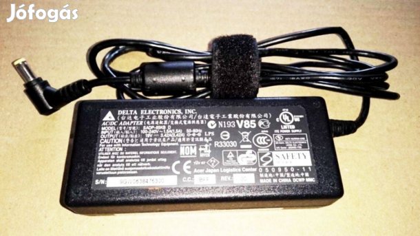 Notebook töltő, hálózati adapter, Dell, TOSHIBA, Gateway, Acer típusok