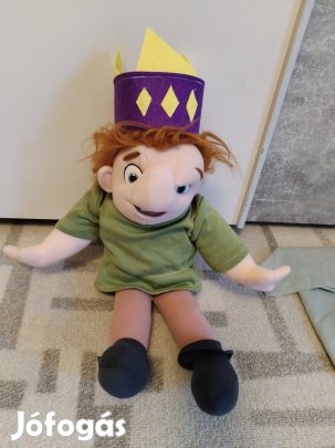 Notre Dame-i toronyőr kvazimodo pupos plüss újszerű 40cm