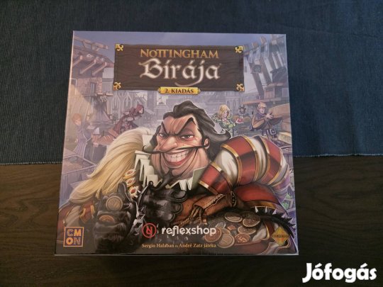 Nottingham Bírája 2. kiadás bontatlan társasjáték 