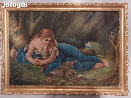 Novák András - Bűnbánó Magdolna festény eladó