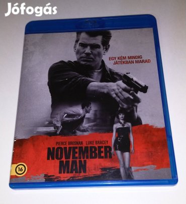 November Man - Pierce Brosnan Blu-ray Film - Szinkronos!