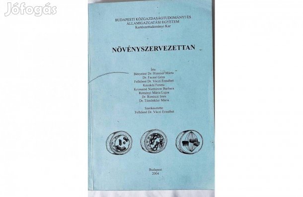 Növényszervezettan- Bényeiné Dr. Himmer Márta