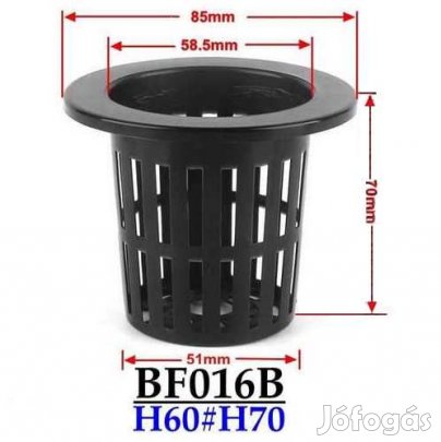 Növénytartó Pohár 5,9cm-es BF016B (4929)