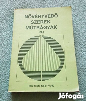 Növényvédő szerek, műtrágyák - 1989 könyv