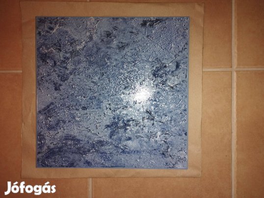 Novogres kék színű fényes greslap 31,5 x 31,5 (10 db)