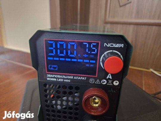 Nowa W-300 Led Kofferos Inverter Orosz inverteres Hegesztő Garancia