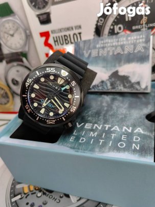 Nubeo Ventana Avra 100 darabos limitált kiadású fekete automata férf