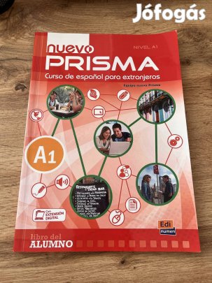 Nuevo Prisma spanyol nyelvkönyv CD-vel