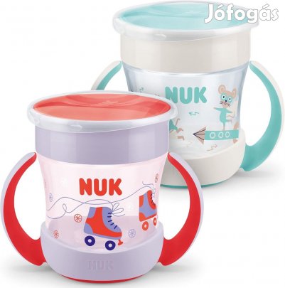Nuk Mini Magic Cup itatópohár 2db-os szett, OUTLET termék