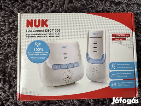 Nuk eco control dect 266 bébiőr