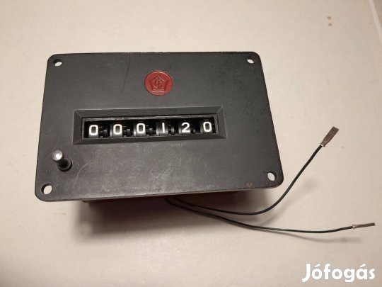 Nullázható elektromechanikus számlálómű (ipari minőségű) - Újszerű