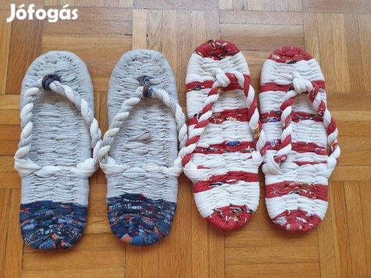 Nuno zóri japán szövet papucs