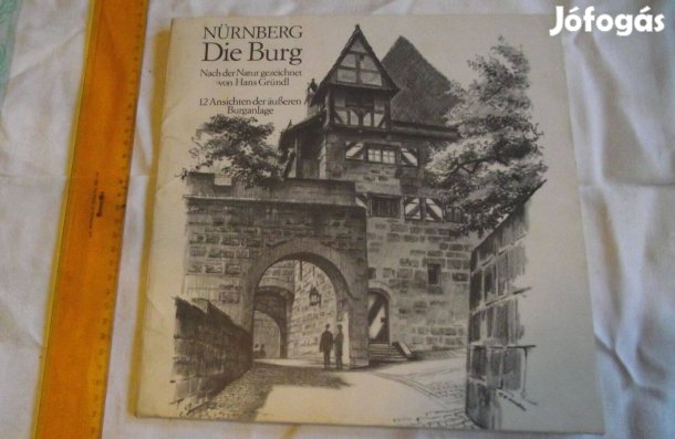 Nürnberg Die Burg 1971. német kiadás